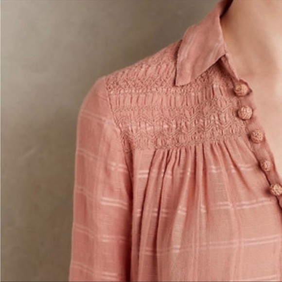 Anthropologie Vanessa Virginia Edisto Dusty Rose
Embroidered Boho Swing Top - Picture 6 of 13
